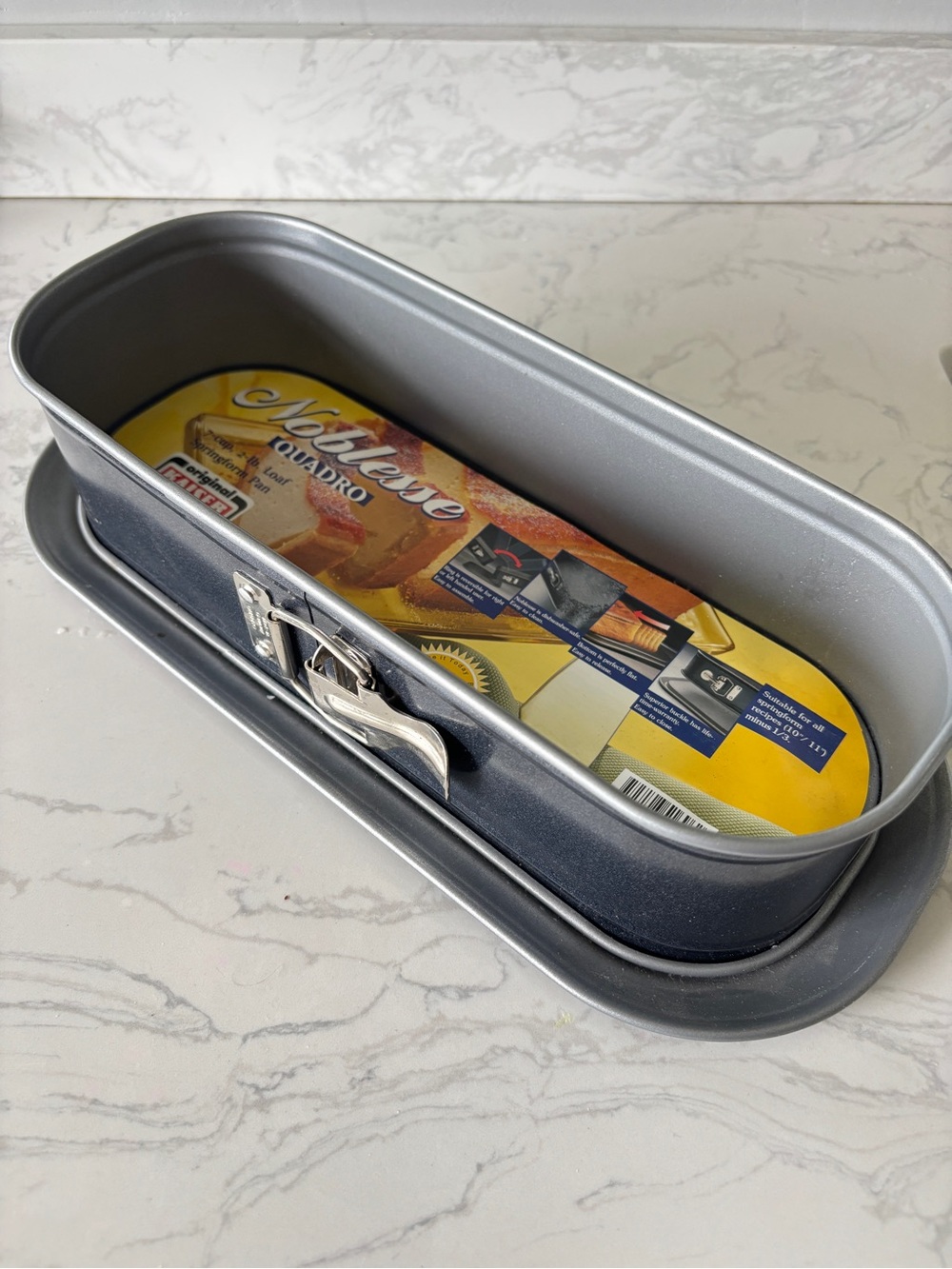 Kaiser Noblesse Nonstick Springform Loaf Pan - 7 cup , 2 lb.